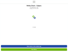 Tablet Screenshot of bobbychaoscalgary.com